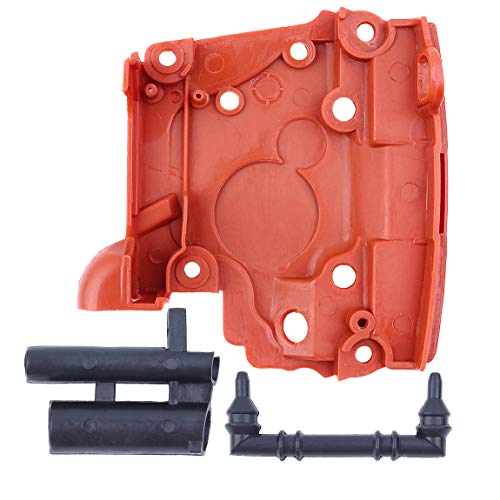 Plaque de barre de guidage et kit de bande de pare chocs ajustement pour Husqvarna 268 272 272XP 266 61 66 Pièces de tronçonneuse - vue 8