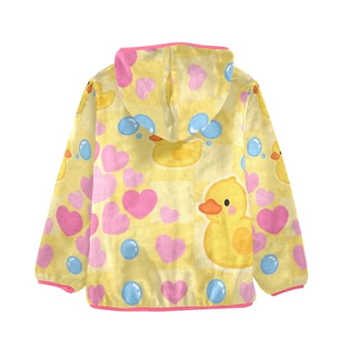 GuoChe Duck Big Girls Jackets With Sherpa Lining2