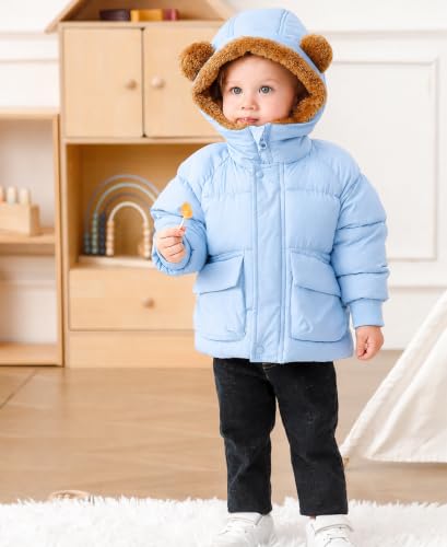 Image of BFUSTYLE Baby Coat 6M-5T Winter Clothes Toddler Boy Girl Jacket with Hood