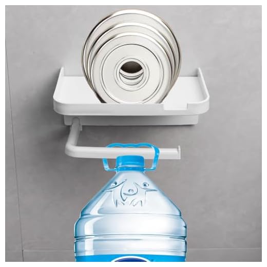 Wall Mounted Toilet Paper Holder Rustproof Thickened Plastic Bathroom Kitchen Storage Rack for Tissue Box Shelf Holder,White