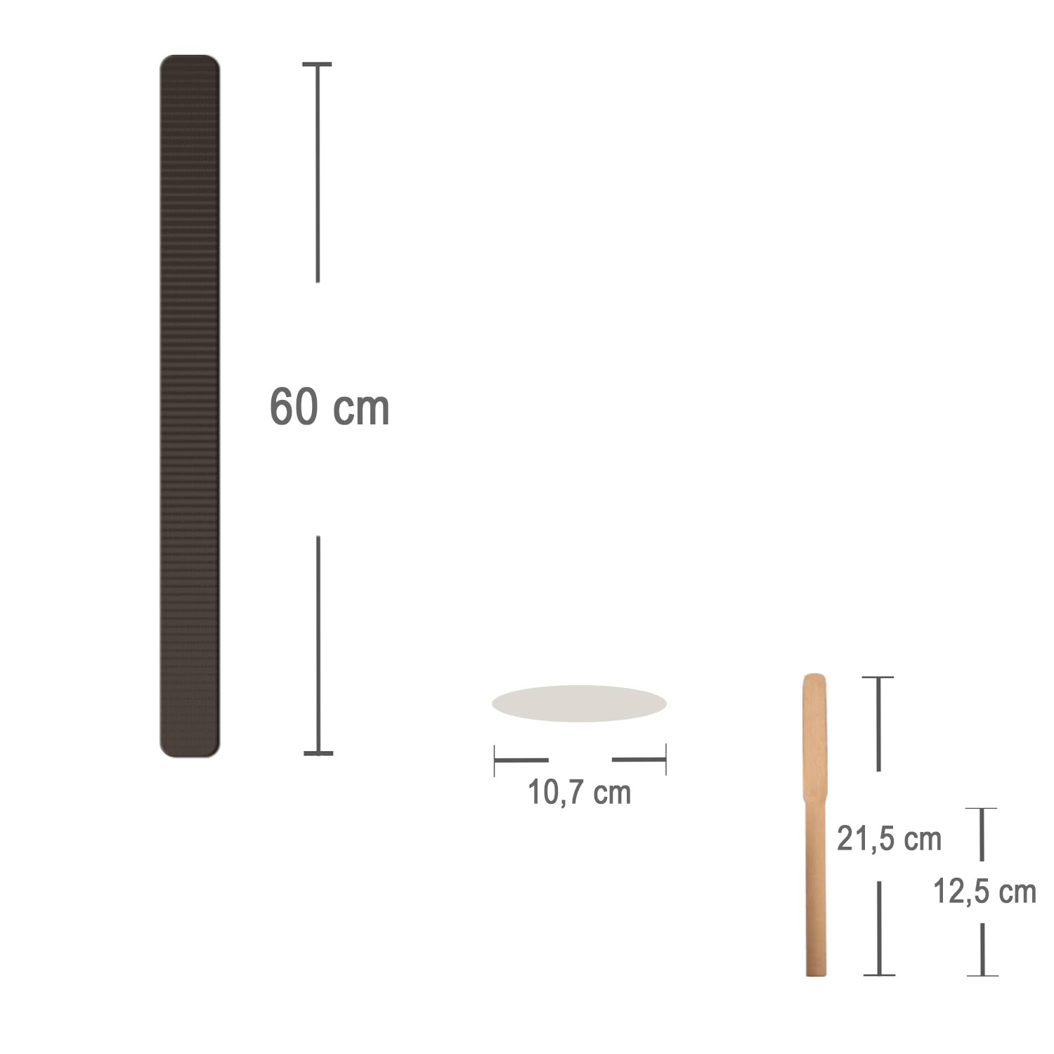 Krause & Sohn 50 St Fackel 100 Min. Brennzeit Top Qualitätsfackel Made in Germany Wachsfackel