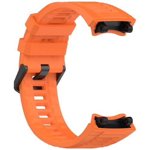Pulseiras de silicone esportivas ajustáveis compatíveis com Amazfit T-Rex 3 para smartwatch Amazfit