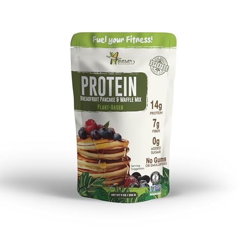 Amasar High Protein Pancake & Waffle Mix (Breadfruit-Based) 9 oz (1pk)