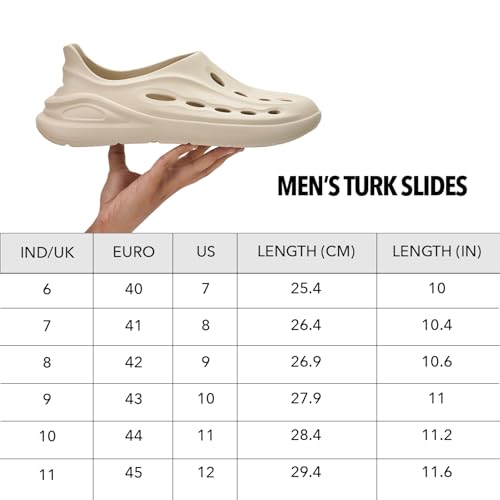 Image of Boldfit Clogs for Man, One-Piece Clogs for Men Molded Soft Eva Slipon Sliders for Men-Seamless Comfort, Lightweight Crocs Men, Cushioned, Water-Resistant, Anti Skid Mules, Unisex Everyday Footwear