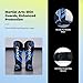 Lljsszr Kickboxing Shin Guards, Adult Shin Guards, Protection for Kickboxing, Kicking, Taekwondo, Sports, Arts, M Blue Black