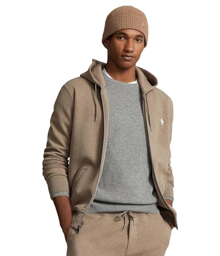 POLO RALPH LAUREN Mens Double-Knit Full-Zip Hoodie...