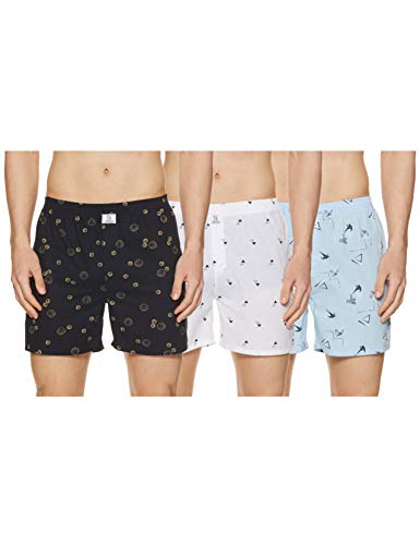 Image of Longies Men's Cotton Boxer Shorts (Pack of 1)