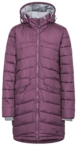 Trespass Abrigo Acolchado Homely para Mujer, Mujer, Color Blackberry, tamaño Small
