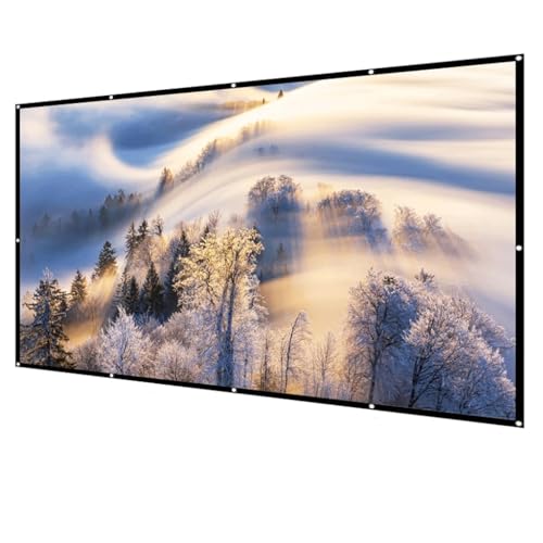 Écran de cinéma extérieur 16:9 grand écran souple 150 pouces facile à repasser anti-reflet