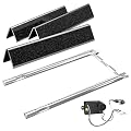 Hisencn 7635 Flavorizer Bars, 69785 Grill Burner for Weber Spirit I & II 200 with Front Control, Spirit E210 E220 S210 S220, for Weber 15.3 Inch Flavor Bars, 7642 Grill Igniter