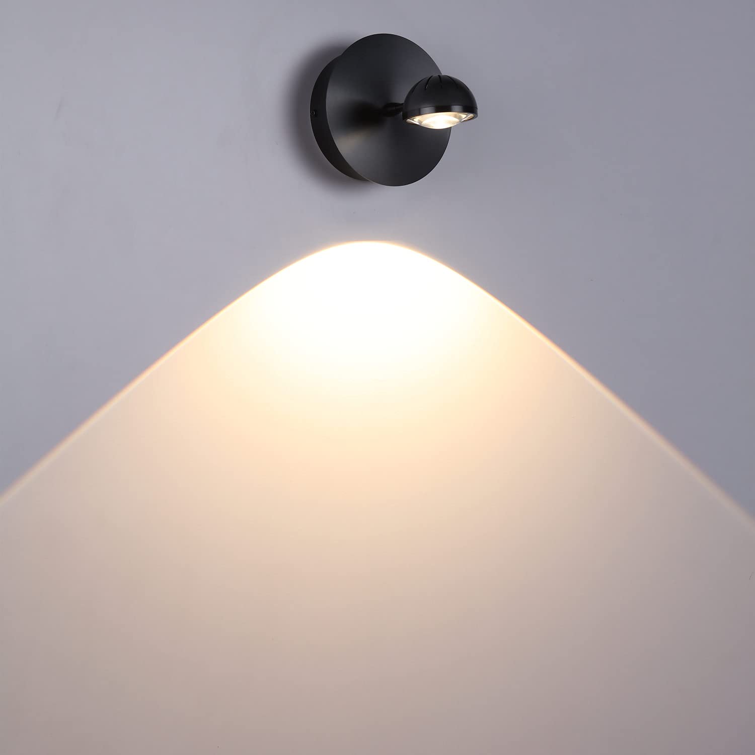 Buy Tubicen Adjustable LED Wall Sconce, 350° Rotatable Wall Light