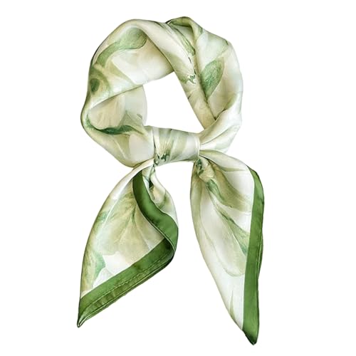 Image of Silk Head Scarf for Women Stylish, Satin Hair Bandana, Soft & Stylish Hijab Scarf for Summer Sun Protection