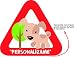 Pegatina Bebé a Bordo personalizable. Adhesivo vinilo para coche o moto. Sticker...