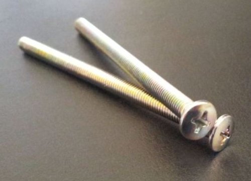 Upvc Door Handles Replacement Screws. M5, 80mm Length Gold