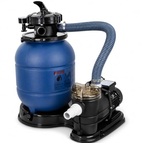 XtremepowerUS 13" Sand Filter 3/4HP Pool Pump 2,400GPH for A...