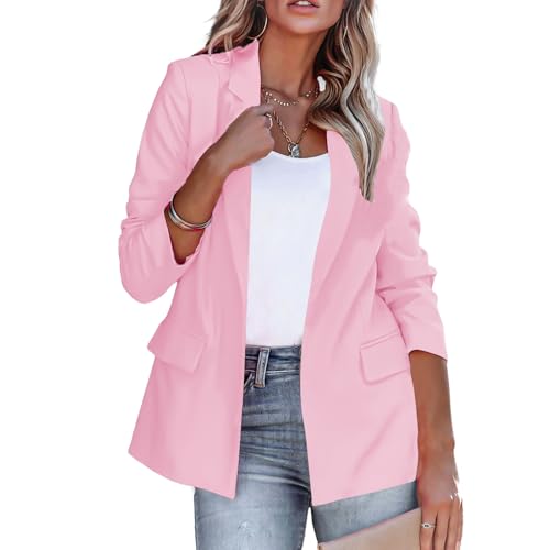 Women's Blazers & Suit Jackets Blazer Business Casual Lightweight Suit Long Sleeve Slim Fit Work Office Jacket Outfits