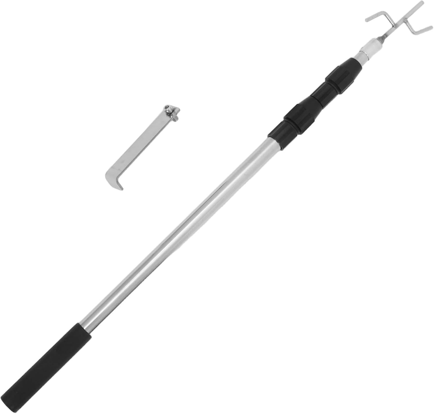 ABOOFAN Telescoping Cargo Retriever Tool Heavy Duty Pickup Grabber for Truck Bed Compact Multi Purpose Reacher for Storage and Household Use Ergonomic Design for Easy