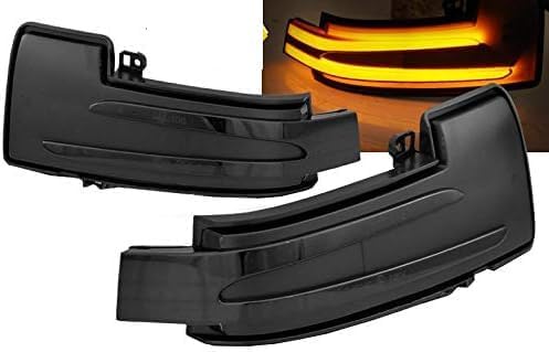 Side Direction VR-392 Side Turn Signal Indicator 1 Pair Blinker Turn Signal Light In The Mirror Smoke Seq compatible with Mercedes-Benz G-Class W463 2012 2013 2014 2015 2016 2017 2018