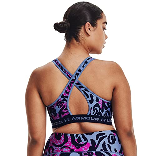 Image of Under Armour Cross-Back Mid Impact Bra