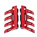 Deslizadores Marco para Aprilia Pegaso 650, Accesorios De Motocicleta, Guardabarros, Bloque De Protección Lateral, Guardabarros Delantero, Deslizador Anticaída Lateral (Color : Rojo)