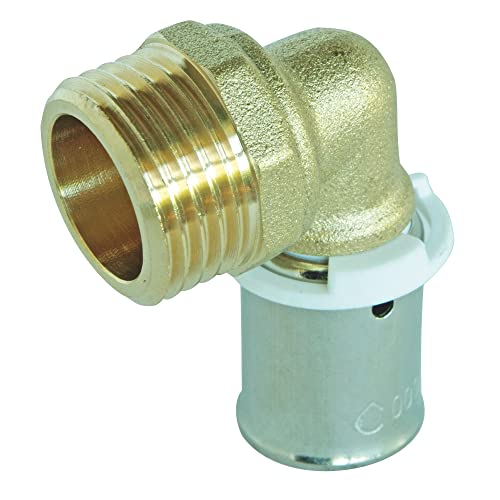 Somatherm 3304-12-12 for You Angled Crimp Diameter 12-Male 12/17 (3/8 Inch). Allows You to Connect a Diameter of 12, Multi-Coloured