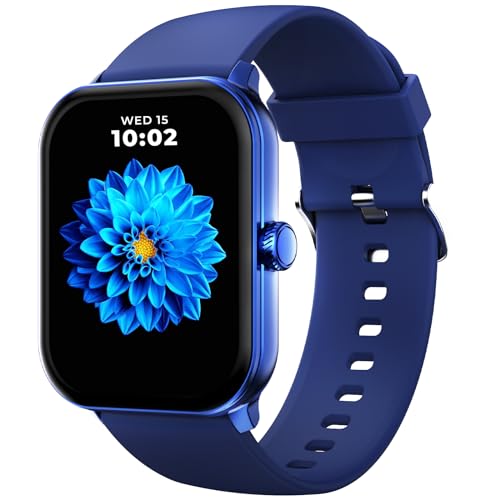 Image of beatXP Nexus 1.78 Super AMOLED Display Bluetooth Calling Smart Watch, Metal Body, Rotary Crown, 368 * 448px, 1000 Nits, 60Hz Refresh Rate, 100+ Sports Modes, 24 /7 Health Tracking, IP68 (Persian Blue)