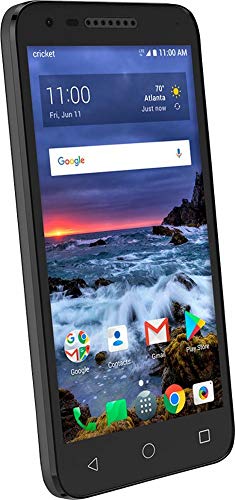 Alcatel 5044C Verso 4G Lte 16Gb 5.0" Android Cricket Smartphone, Black #TOP1