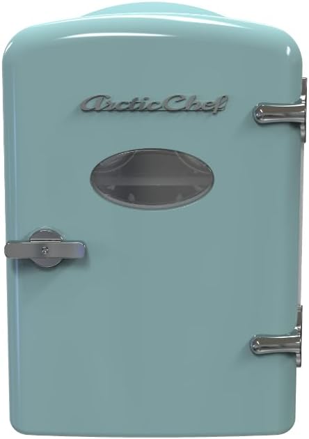 Compact refrigerators Multi Colors, Office Product, small meal cool, Beverage, Drinks (Blue)