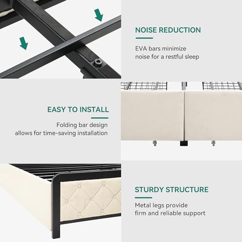Dwvo MADWVY3RBT Queen Size Storage Bed Frame With 4-Drawer thumb #5