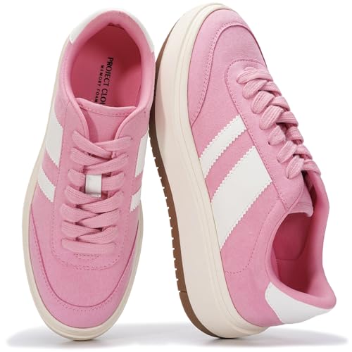 Image of Project Cloud Platform Sneakers for Women - Lightweight Memory Foam Insole Womens Sneakers - Non-Slip Fashion Sneakers for Women Footwear - Women's Fashion Platform Shoes (Nita)