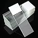 Globe Scientific Diamond 1380-50W White Glass Microscope Slide, 25 x 75mm Size, Ground Edges, White Frosted (1,440 Slides)