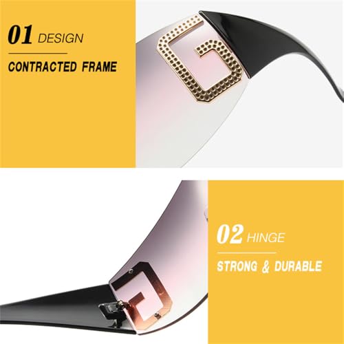 Square Business Casual Men's Sunglasses Outdoor Sports Driving Sunglasses (Color : 5, Size : 1)3