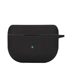 Silicone Case Compatible with Jabra Elite 10/ Jabra Elite 8 Active/Jabra Elite 8 Active Gen 2/ Jabra Elite 10 Gen 2, Shockproof Protective Earbuds Cover with Carabiner Accessories (Black)