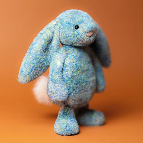Jellycat Bashful Azure Luxe Bunny Stuffed Animal, Medium 12 inches - Rabbit & Bunny Plush Toy - Classic Children's Gift - Image 7