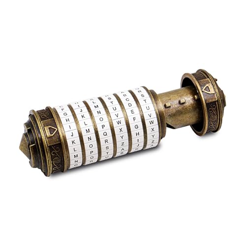 Mini Cryptex Da Vinci Code puzzle de verrouillage en métal de collection - 4