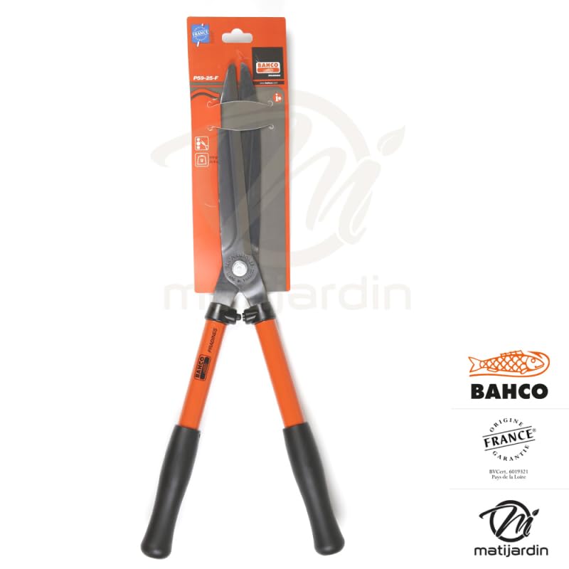 Cisaille Bahco Pradines P59-25 à haies acier trempé. Made in France
