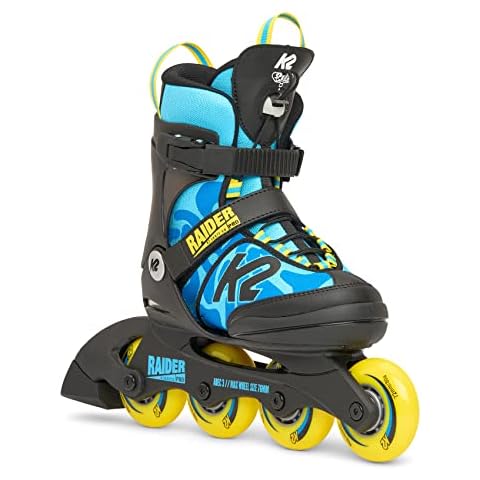 K2 Skates Inline Skates Raider PRO Jungen - Größen verstellbare Kinder Inline Skates — Blue Cover
