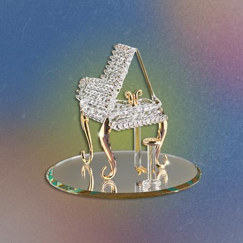 Glass Baron Baby Grand Piano Figurine