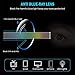 LOVIVY 3 Pack Rimless Reading Glasses for Women Blue Light Blocking Readers Tinted Edge Spring Hinge Pattern Print Arm Eyeglasses Mix 2.50