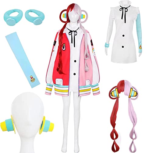 AIDDAA Uta Cosplay Kostüm, Anime One Piece Cos Kimono Mädchen Kawaii...