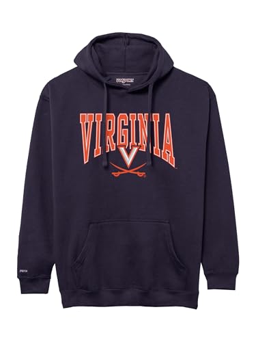 Image of JanSport NCAA Officially Licensed Rival Hoodie, Long Sleeve Unisex Sweatshirt, Cotton-Polyester Blend, Double-Layered Hood