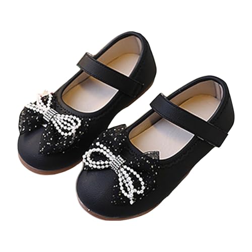 Girls Mary Jane Dress Shoes Non Slip School Ballet Lightweight Comfortable Soft Sole Flat Leather Shoes2