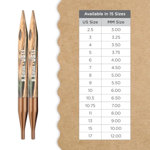 Knitter's Pride Terra aiguille interchangeable 10 cm 8,0 mm - 4