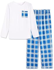 White Blue Plaid