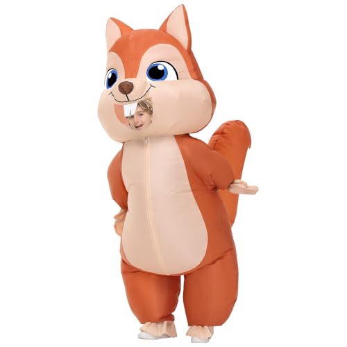Spinosaurus Inflatable Squirrel Costume Kids Thanksgiving Inflatable Costume Christmas Blow Up...