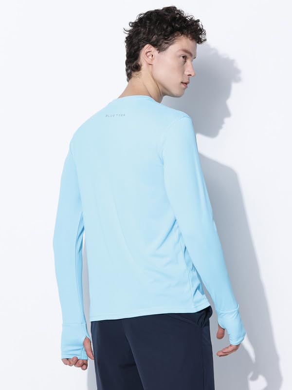 BLUE TYGA Sunscreen T-Shirt with Sun Protection Sunguard Fabric