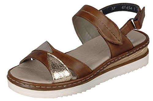 RIEKER - 67962 - SANDALE CHARLES IX - MARRON MOYEN