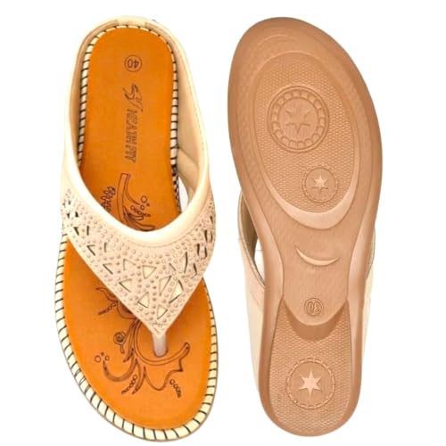 Image of HEALTH FIT Extra Super Soft Ortho Care Diabetic & Orthopedic Slippers /Doctor Chappal & Footwear with Memory Foam