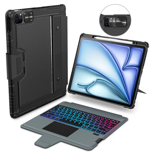 NILLKIN Teclado para iPad Air y Pro 11" con Soporte y Retroiluminación