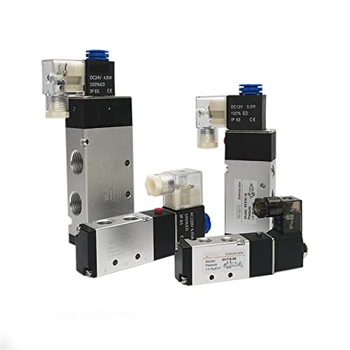 Électrovanne 5/2 voies DC24V à commutation rapide pour automatisme 1/4